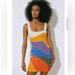 Mara Hoffman laura meadows dress size xs like NEW will fit a small!